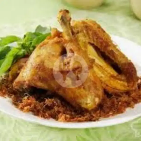 Ayam goreng | Bebek Sinjaya Kuripan, Banjarmasin Timur
