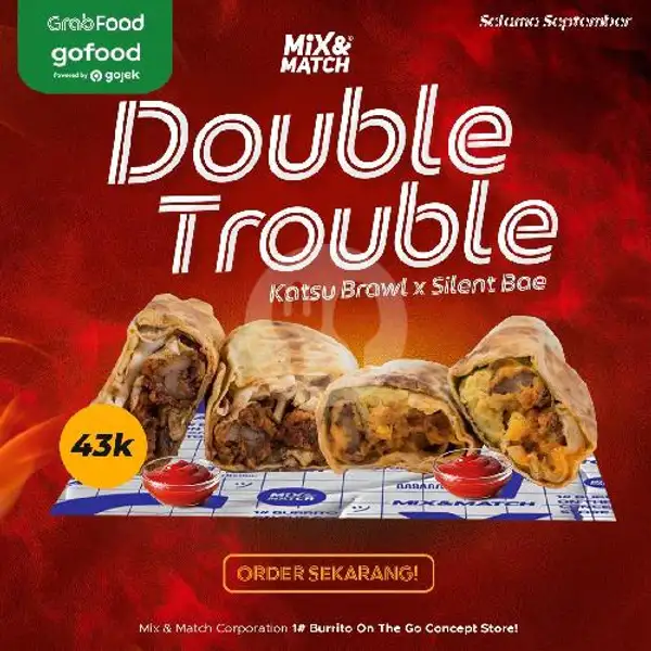 Double Trouble C | Mix & Match Burrito, Denpasar