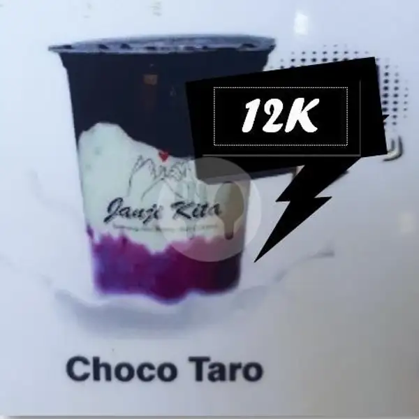 Choco Taro Beverage | JANJI KITA spesial Mix Boba