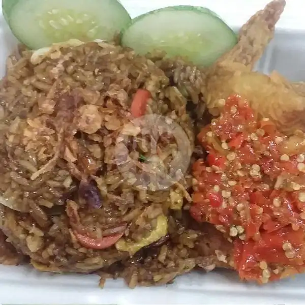 Nasi Goreng Ayam Gepuk | Warung Makan Sosro Sudarmo, Nongsa