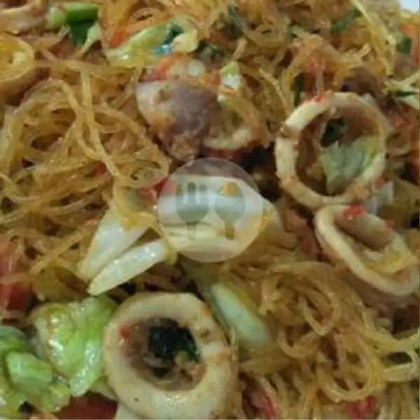 Bihun Goreng Seafood Cumi Asin | Kedai Nasi TO & Rice Bowl Berkah, Gang. Sontong