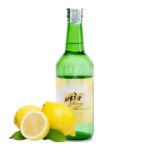 Soju Baram Lemon + Free Yakult N Kacang Kulit Garuda | Arga Bintang Anggur N Soju, Terusan Buah Batu