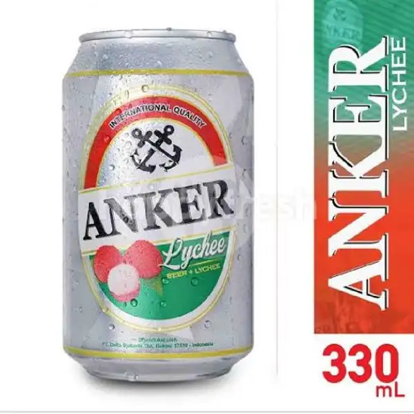 10 kaleng anker Lychee 330ml | Beer Princes,Grogol