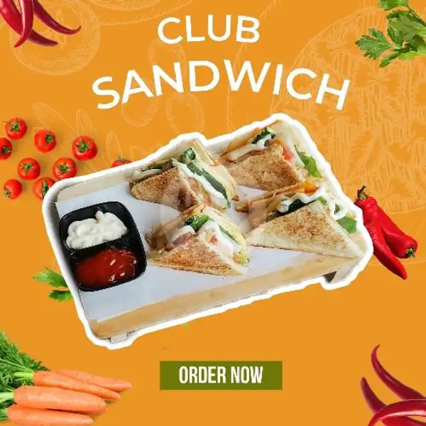 Club Sandwich | John Lebron Coffee & Eatery, Bukit Tempayan