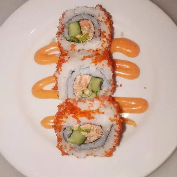 Spicy Hana Salmon Maki ( 3 Pcs ) | Sushi Kaila, Pondok Aren