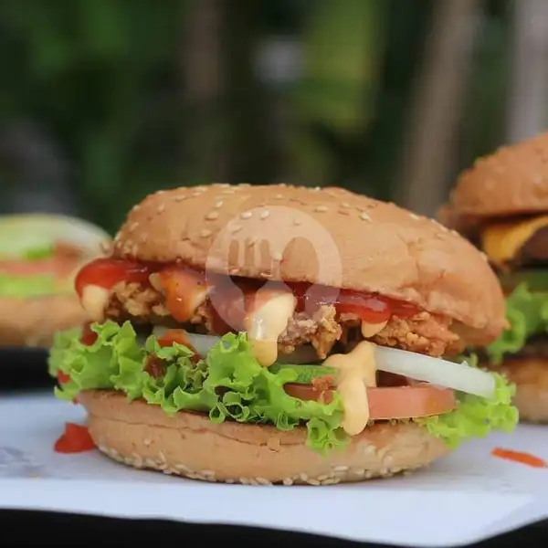 Chicken Premium | Burger Time, Bidar