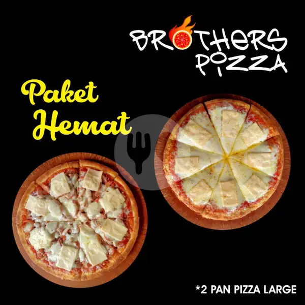 Double Box Large | Brother's Pizza, Antasari Lampung