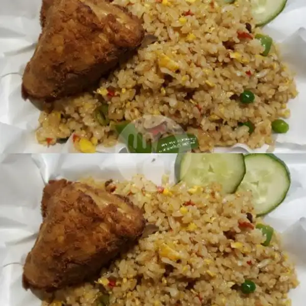 Paket BERDUA Nasi Goreng Ayam Krispi | DAPOER NANG'YA