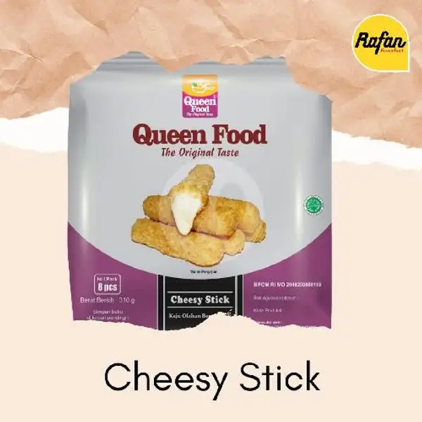 Queen Food Cheesy Stik 310 gr | Rafan Frozen Food