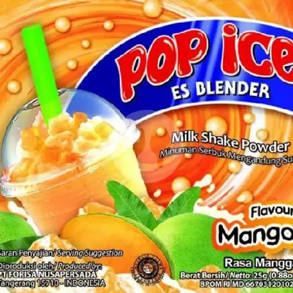 Pop Ice Mangga | Burger Saranghaeyo