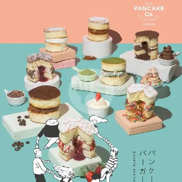 Set Of 3 Pancake Burger | DORE By LeTAO, Grand Indonesia