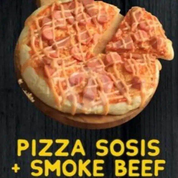 Pizza Sosis+smoked Beef | Pizza Apa Ya