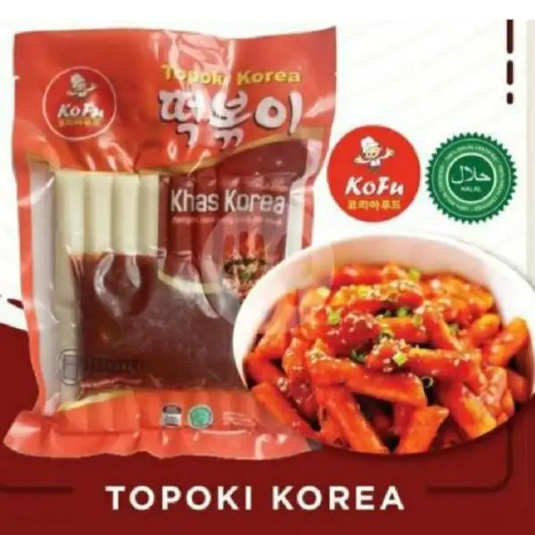 Toppoki Korea (Stok 6 Bungkus) | Rizqi Frozen Food