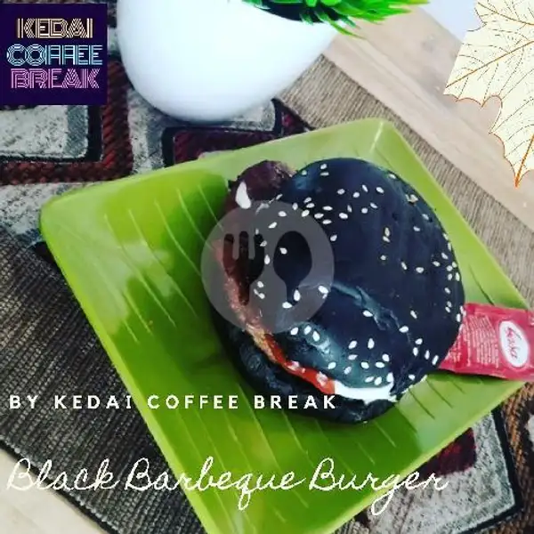 Barbeque Black Burger | Kedai Coffee Break, Curug