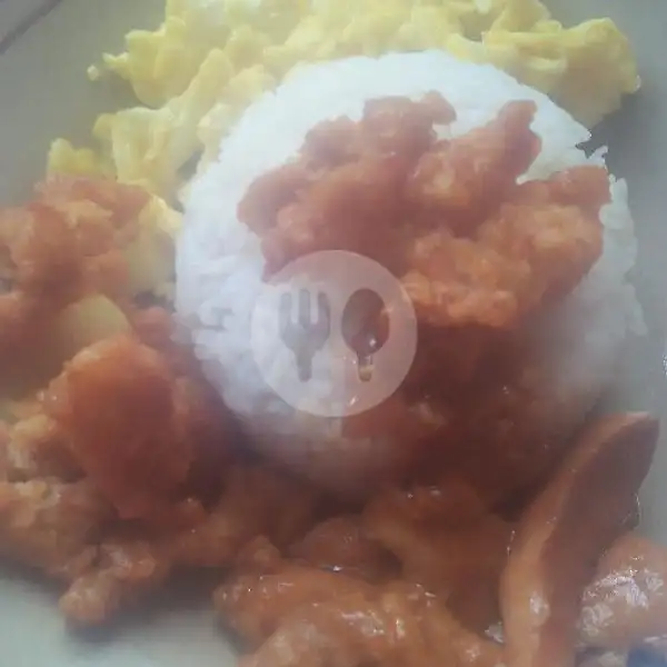 Karage+Bulgogi+ Scrumble Egg+Rice | Korean Delive