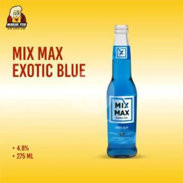 Mix Max Exotic Blue | Arga Bintang Anggur N Soju, Terusan Buah Batu