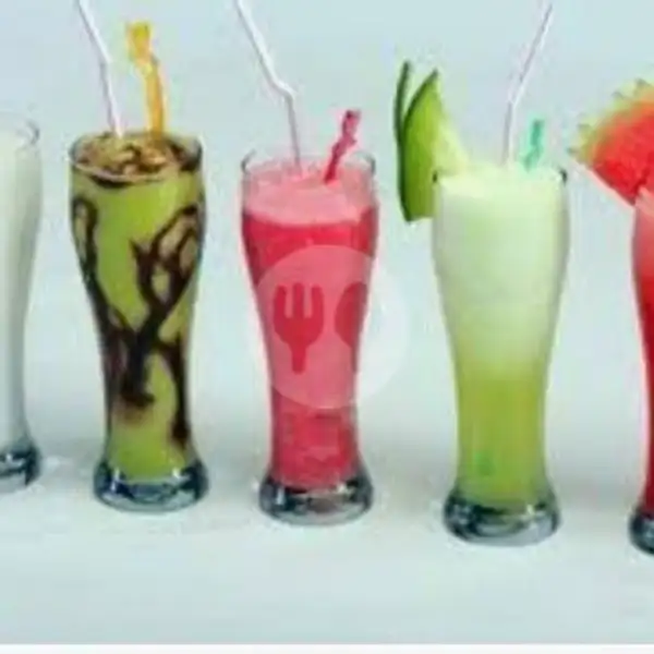 Aneka Juice Cup Besar | Pisang Krispy 'Ruby', Denpasar