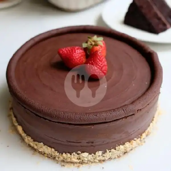Vegan devil chocolate cake | Greens and Beans Resto, Bahureksa