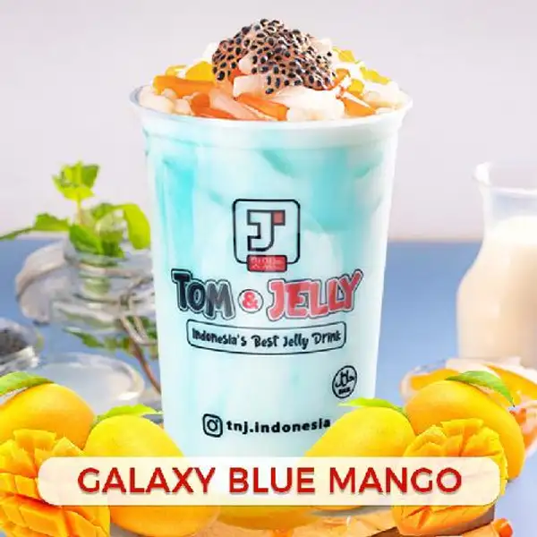 Mango Galaxy Blue | Minuman Tom And Jelly, Kezia