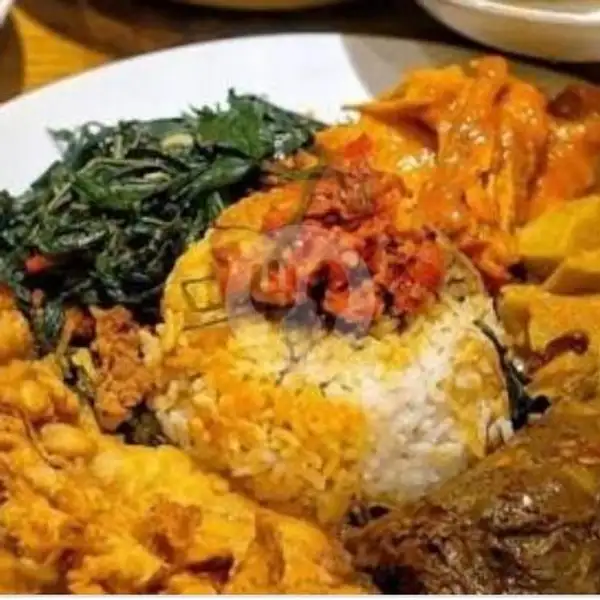 Nasi Padang(Ayam Goreng) | Love Vegetarian, Batam Kota