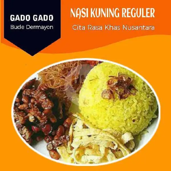 Nasi Kuning Reguler | Gado Gado Bude Dermayon, Batam