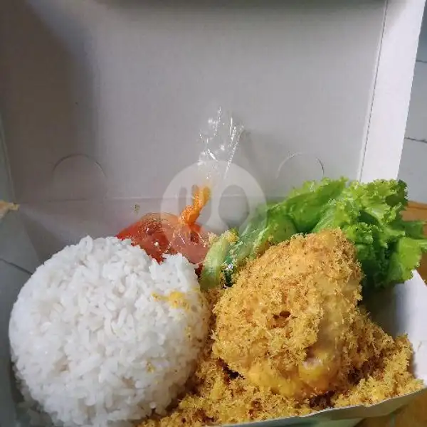 Nasi Ayam Serundeng (Dada) | Kupat Tahu Baraya & Ayam Serundeng/Geprek Khas Singaparna, Pagarsih