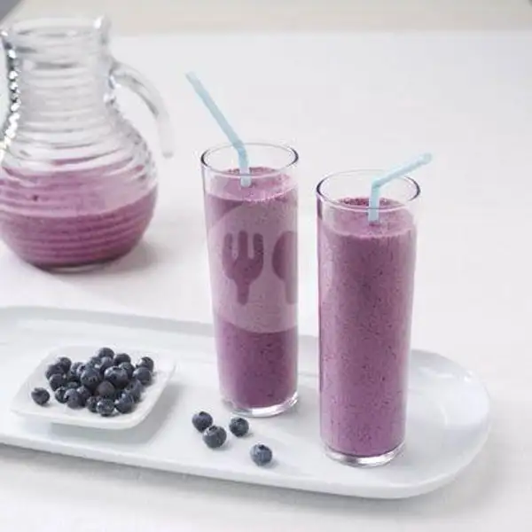 Brown Milk Blueberry | Lilu Brown Kedai Kopi Dan Susu, Kedung Cowek