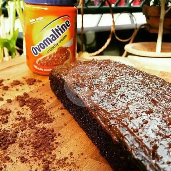 Brownis Toping Ovomaltin | Chocolate, Brownies & Choco Cream Mas Ikhwan, Gang Nanggulan