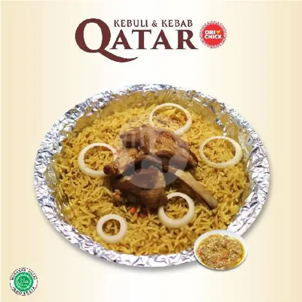Nasi Bashmati Kepala Kambing Mix | Kebuli - Kebab Qatar Orichick