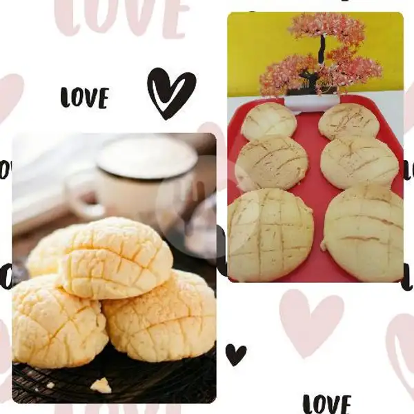 Paket Seru Melon Pan / Melon Bread Isi 3 Pcs | Popibu Coffee Bun Margonda