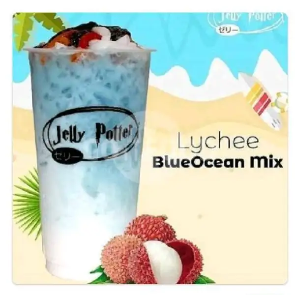 Lychee Blueocean Mix | Jelly potter, Harjamukti