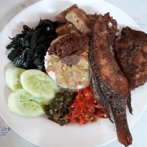 Nasi Ikan Mujair Goreng | Masakan Padang Family Saiyo, Batang