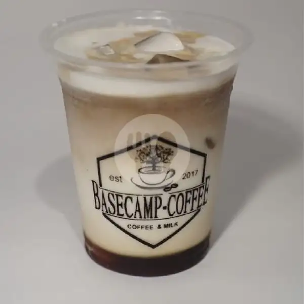 Es Kopi Lahar Dingin (Coffee Layer ) | Basecamp Coffe, Sidorejo