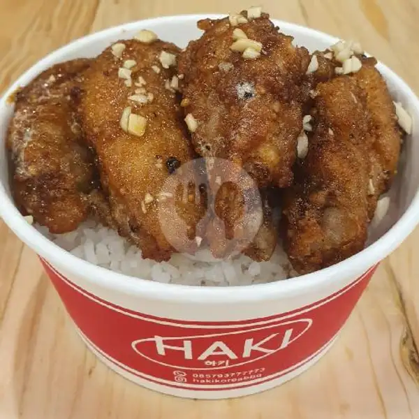 Nasi Chicken Wings Flavors 4pcs. | Haki Korea BBQ, Paskal