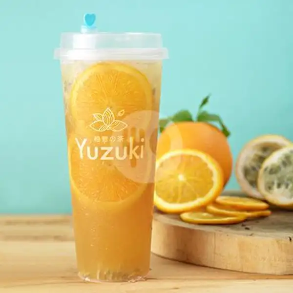 Orang Passion Fruit (L) 700ml | Yuzuki Tea & Bakery Majapahit - Cheese Tea, Fruit Tea, Bubble Milk Tea and Bread