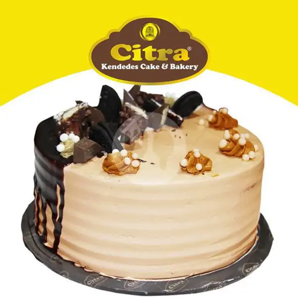 Tart Mocca 20 Cm | Citra Kendedes Cake & Bakery, Sulfat