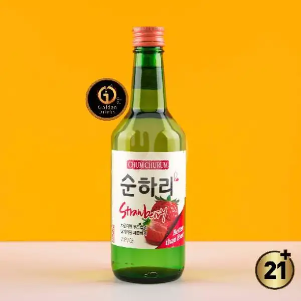 Chum Churum Soju Strawberry 360ml | Golden Drinks