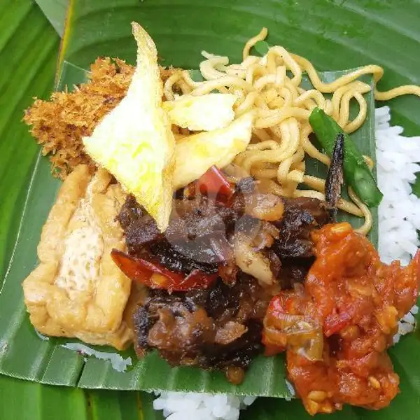 Nasi Jinggo Pindang Sambal Embe | Warung Nasi Jinggo Niangrai, Kuta Selatan