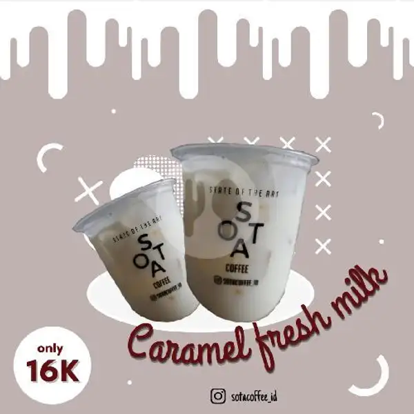 Caramel Fresh Milk | SOTA Coffee