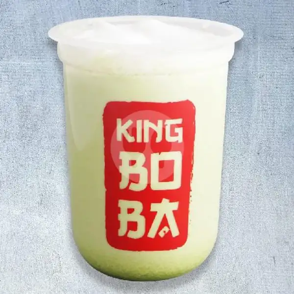 Green Tea Latte | King Boba Kuliner Vegetarian, Nagoya