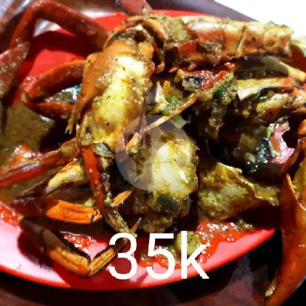 Kepiting Goreng Lada Hitam | Seafood Khayla Jaya