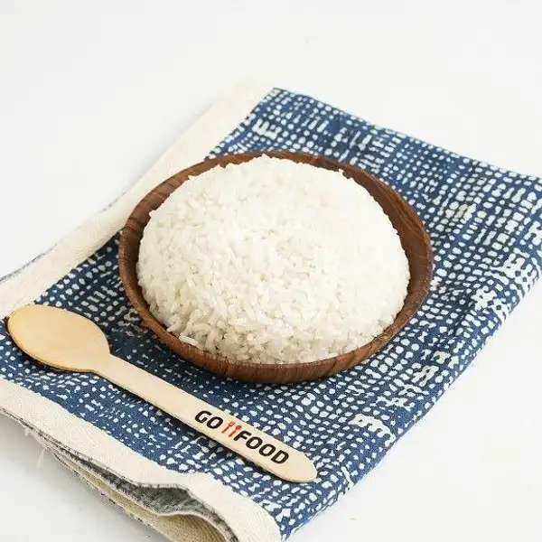 Nasi Putih | Babi Panggang Karo Takasima, Sawi