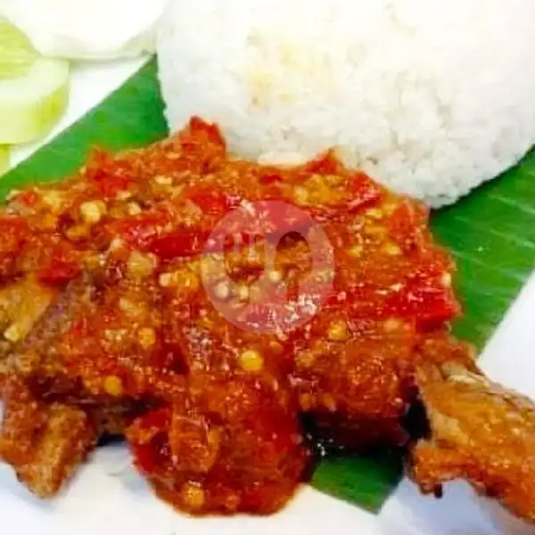Nasi Ayam Mercon Penyet | Sego Kulit Surga, Denpasar