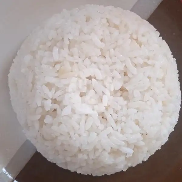 Nasi Putih | Lalapan Nasi Pecel Warung Pak Rosul