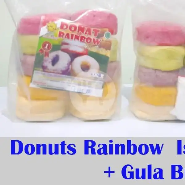 Donuts Rainbow Isi 10 | Nopi Frozen Food