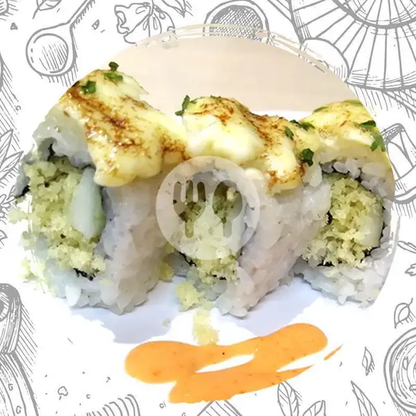 Mozzarella Roll | Jikasei Sushi, Sukarjo Wiryopranoto