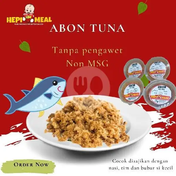Abon Tuna | Bubur Bayi Hepi Meal, Dago