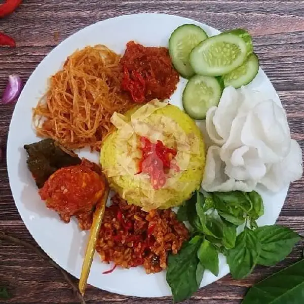 Nasi Kuning + Telur Balado | Maknyus Kitchen, Jendral Sudirman