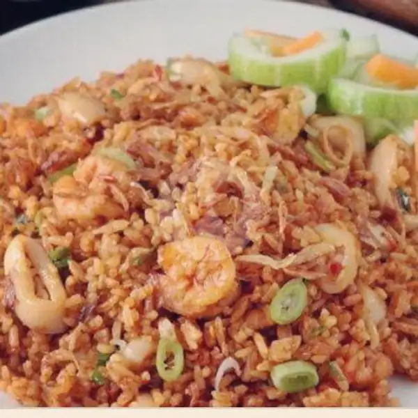 Nasi Goreng Seafood | Pecel Lelel & Seafood Sumatera, Kol H Burlian KM 9