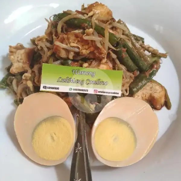 Sayur Cantok + Telur Rebus | Waroeng Rujak LuhMang Combroo, Denpasar